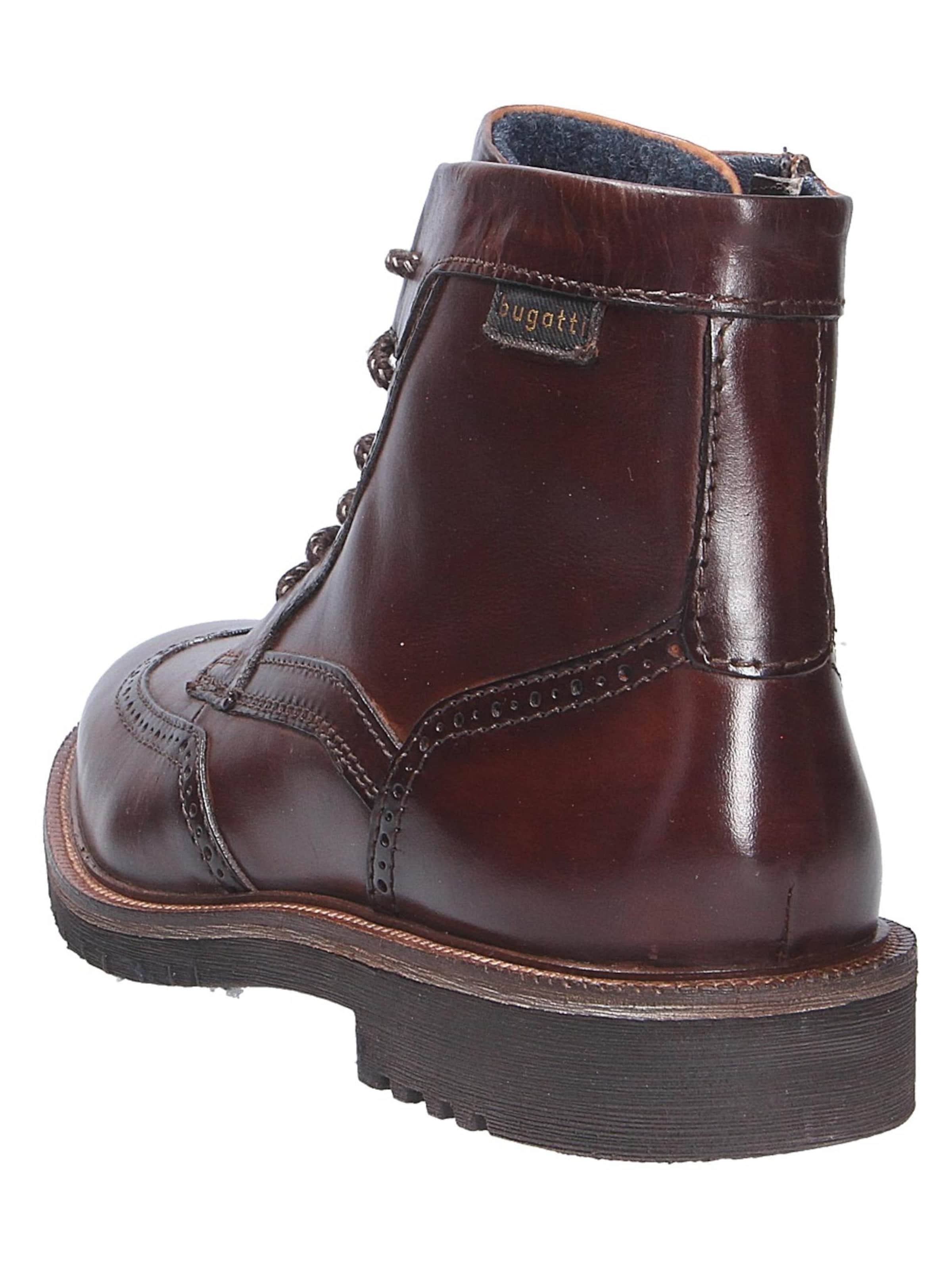 bugatti Lace-Up Boots in Brown