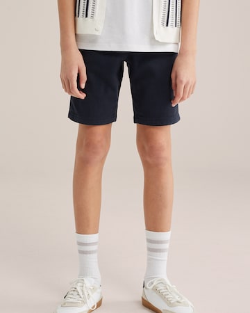 WE Fashion Liibuv Püksid, värv sinine: eest vaates