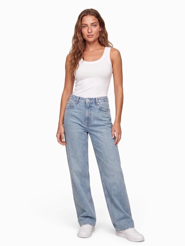 Calvin Klein Jeans Baggy Τζιν σε μπλε: μπροστά