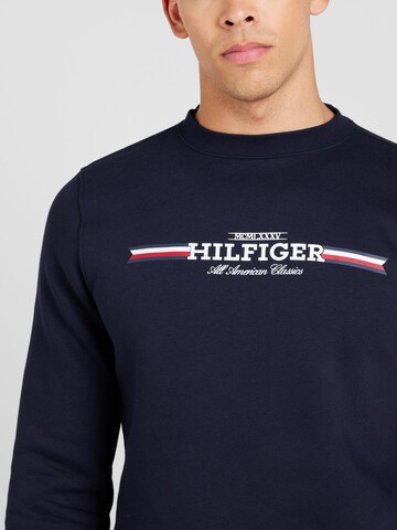 TOMMY HILFIGER Mikina – modrá