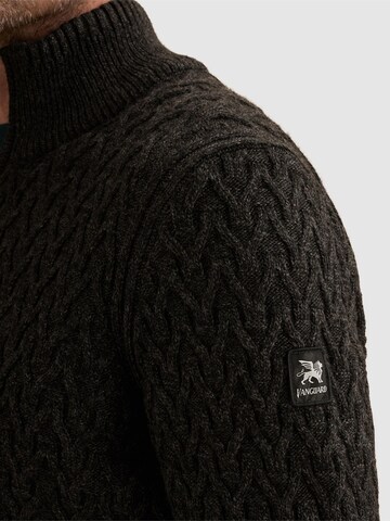 VANGUARD Pullover 'Pullover in a wool blend with half-zip' i sort