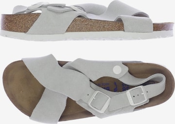BIRKENSTOCK Sandals & High-Heeled Sandals in 38 in Grey: front
