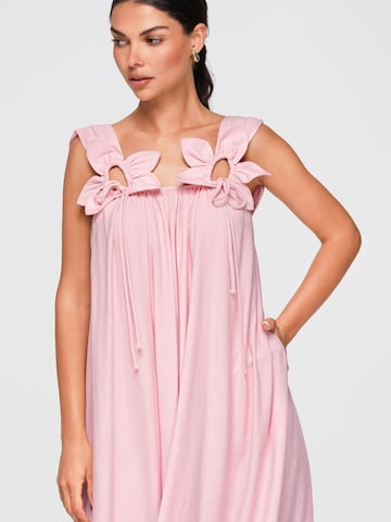 Ombre Šaty – pink