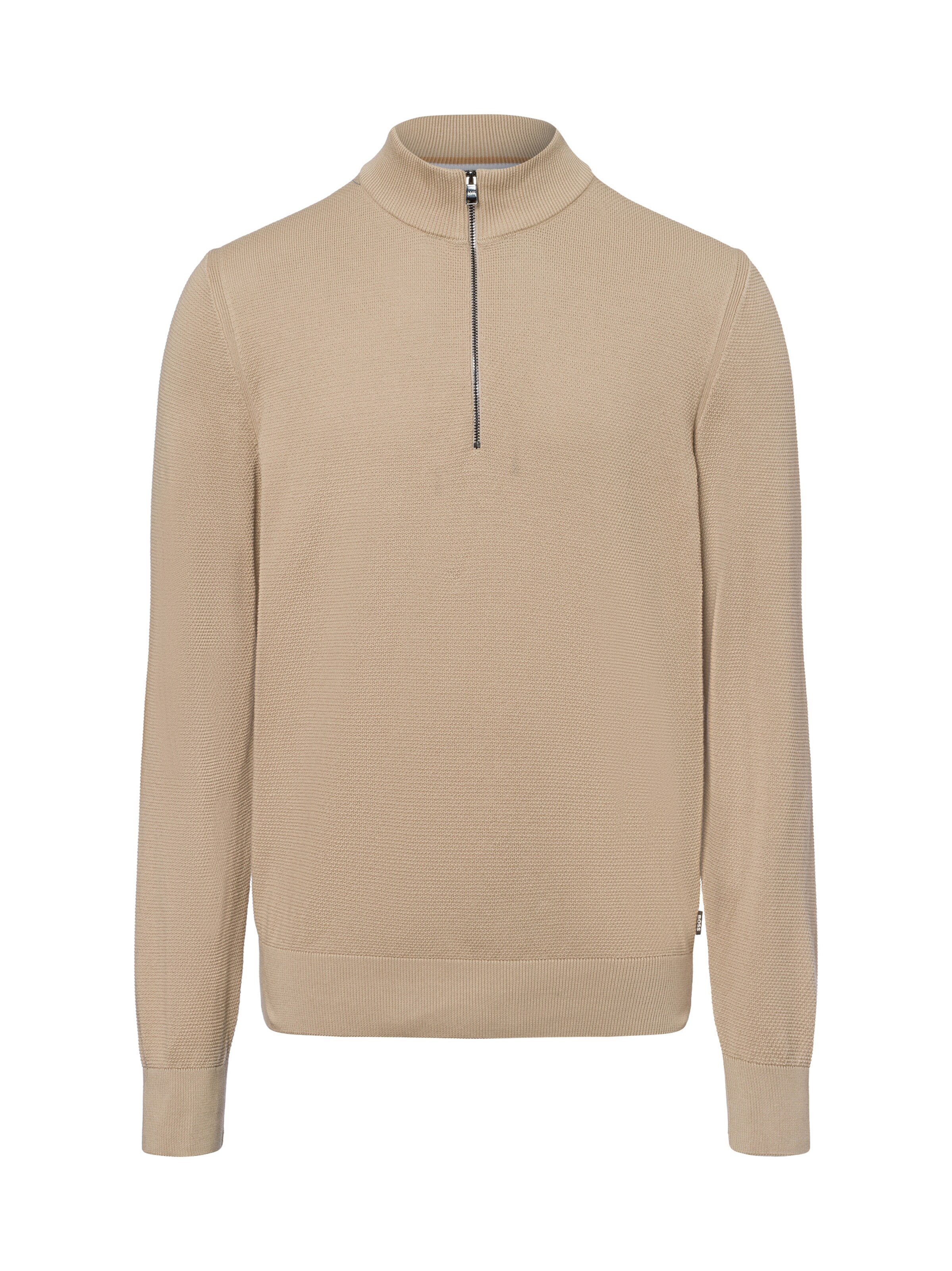 BOSS Trui 'Ebrando-P' in Beige: voorkant