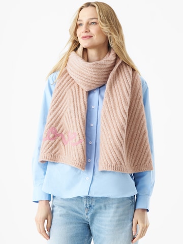 Écharpe CODELLO en beige : devant