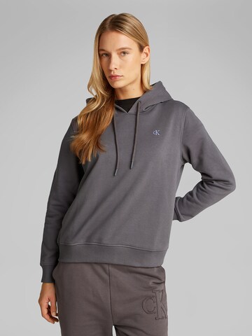 Felpa di Calvin Klein Jeans in grigio: frontale