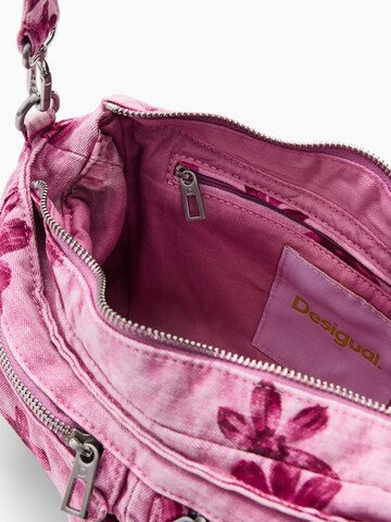 Desigual Наплечная сумка в Ярко-розовый