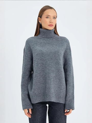 MixRay Sweater in Grey: front