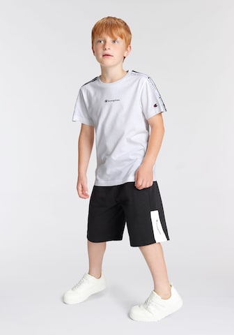 Tricou de la Champion Authentic Athletic Apparel pe alb