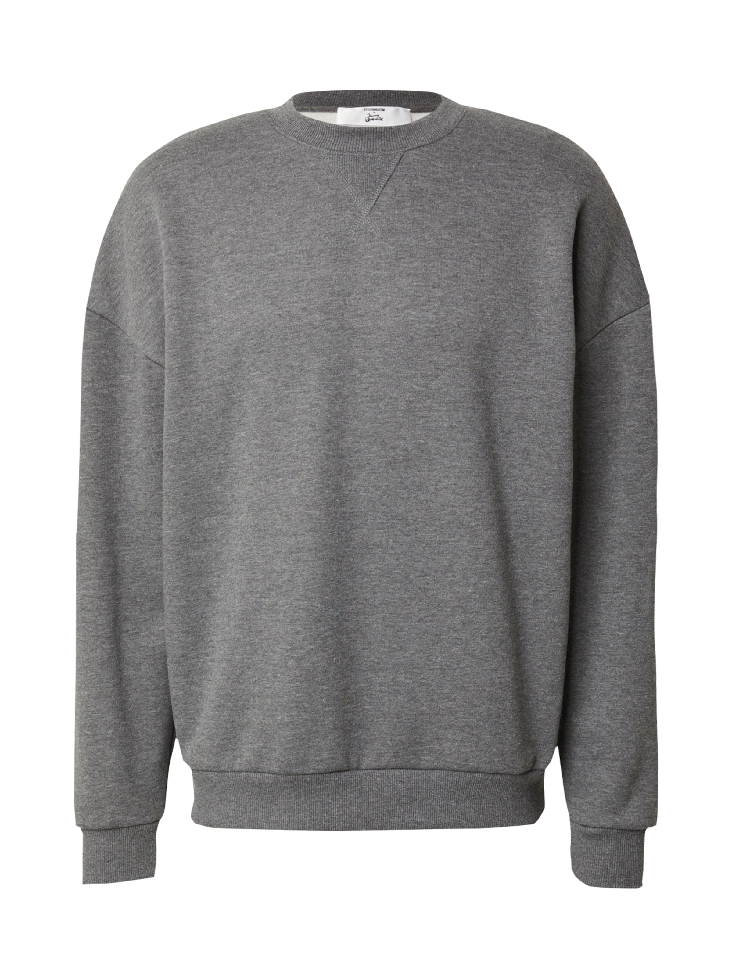 ABOUT YOU x Jaime Lorente Суичър &#x27;Ricardo&#x27; в сиво: отпред