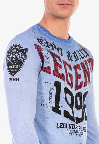 CIPO & BAXX Shirt in Blue