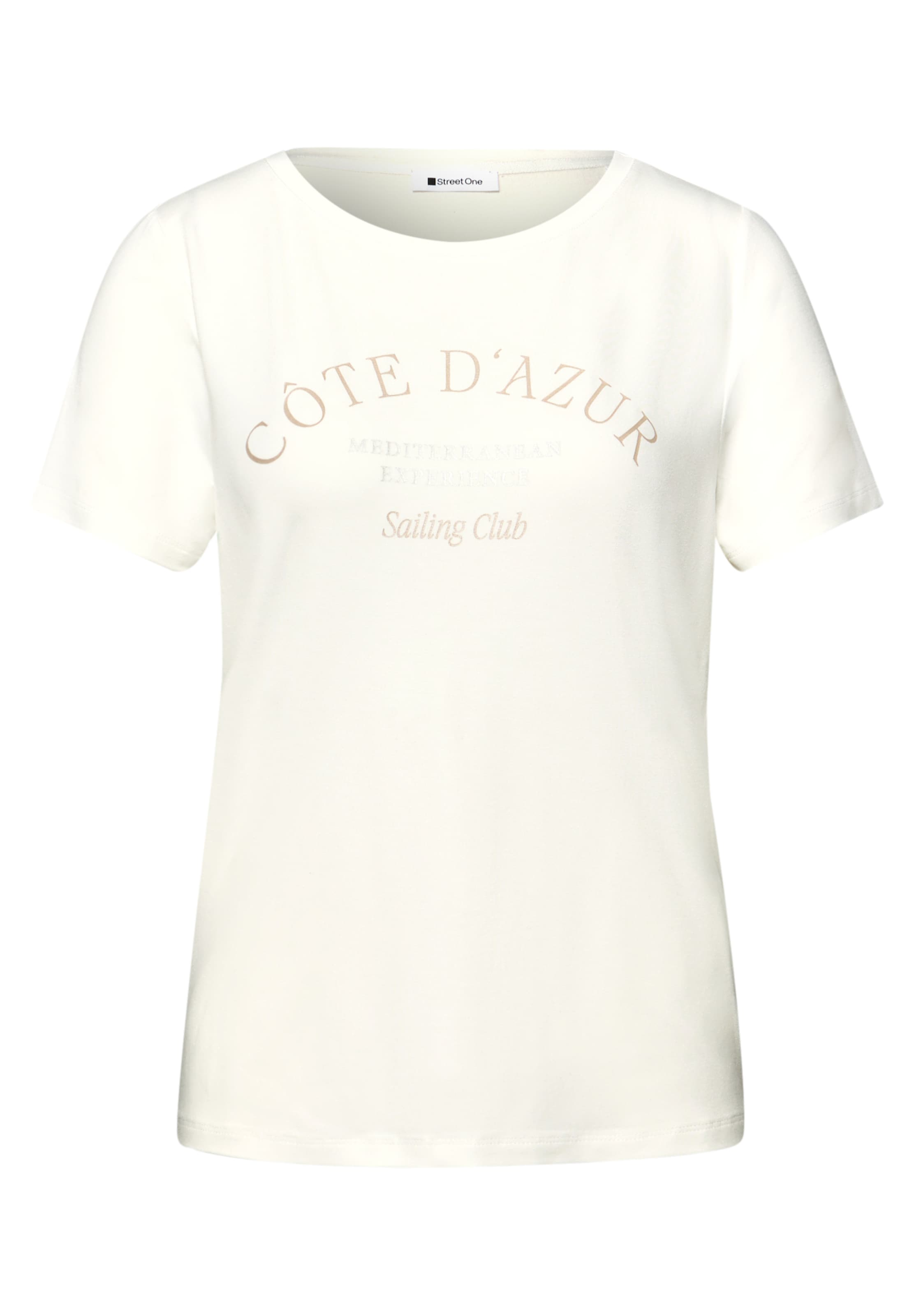 STREET ONE Shirt in White: front