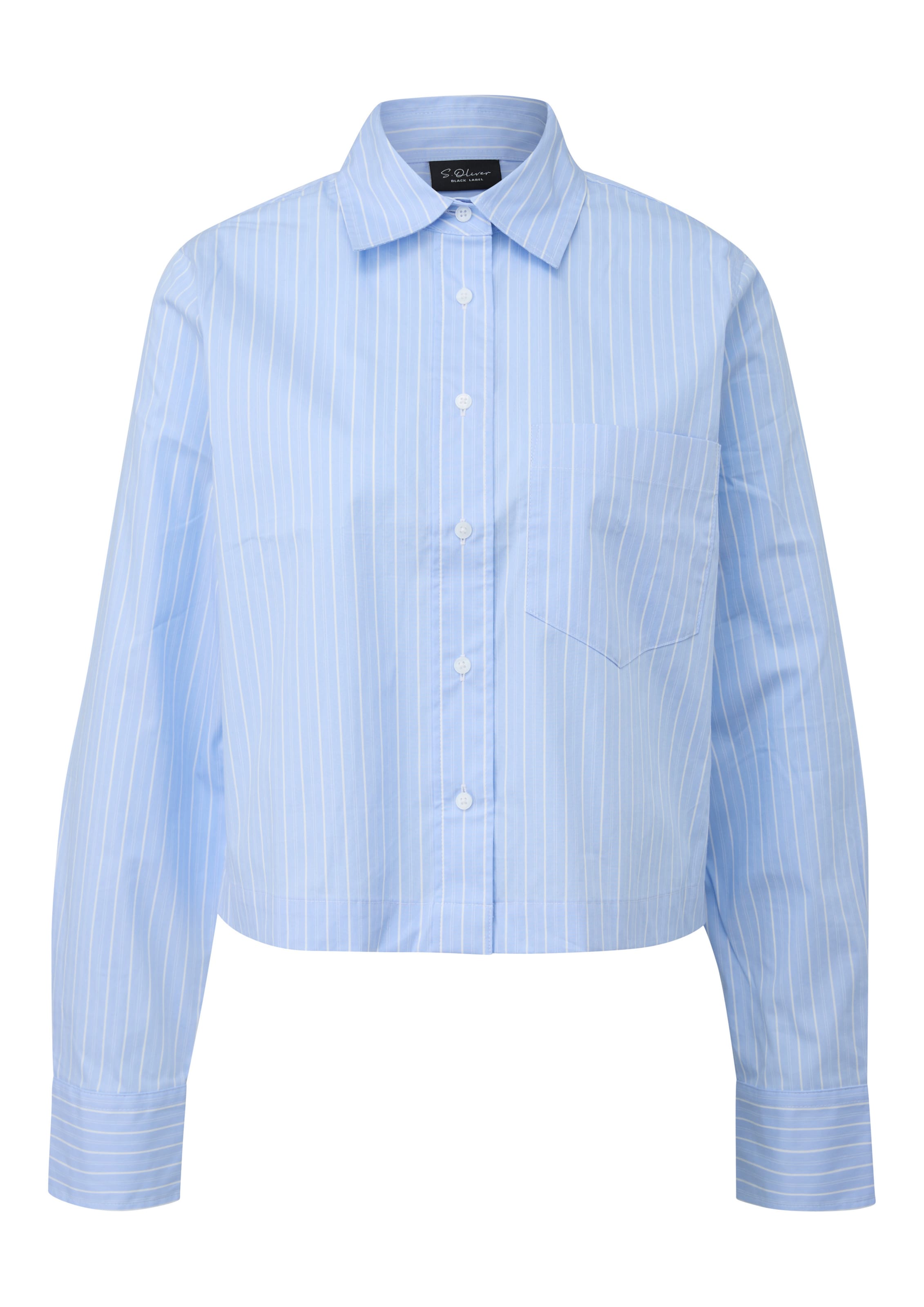 s.Oliver Blouse in Blue: front