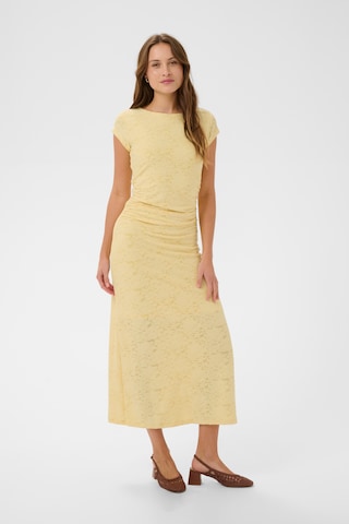 Robe 'SZRacha' SAINT TROPEZ en jaune : devant