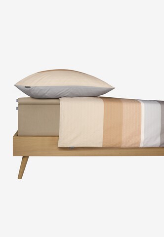 SCHIESSER Bed Sheet 'Flexi' in Beige