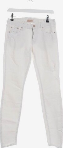 MOTHER Jeans in 26 in White: front