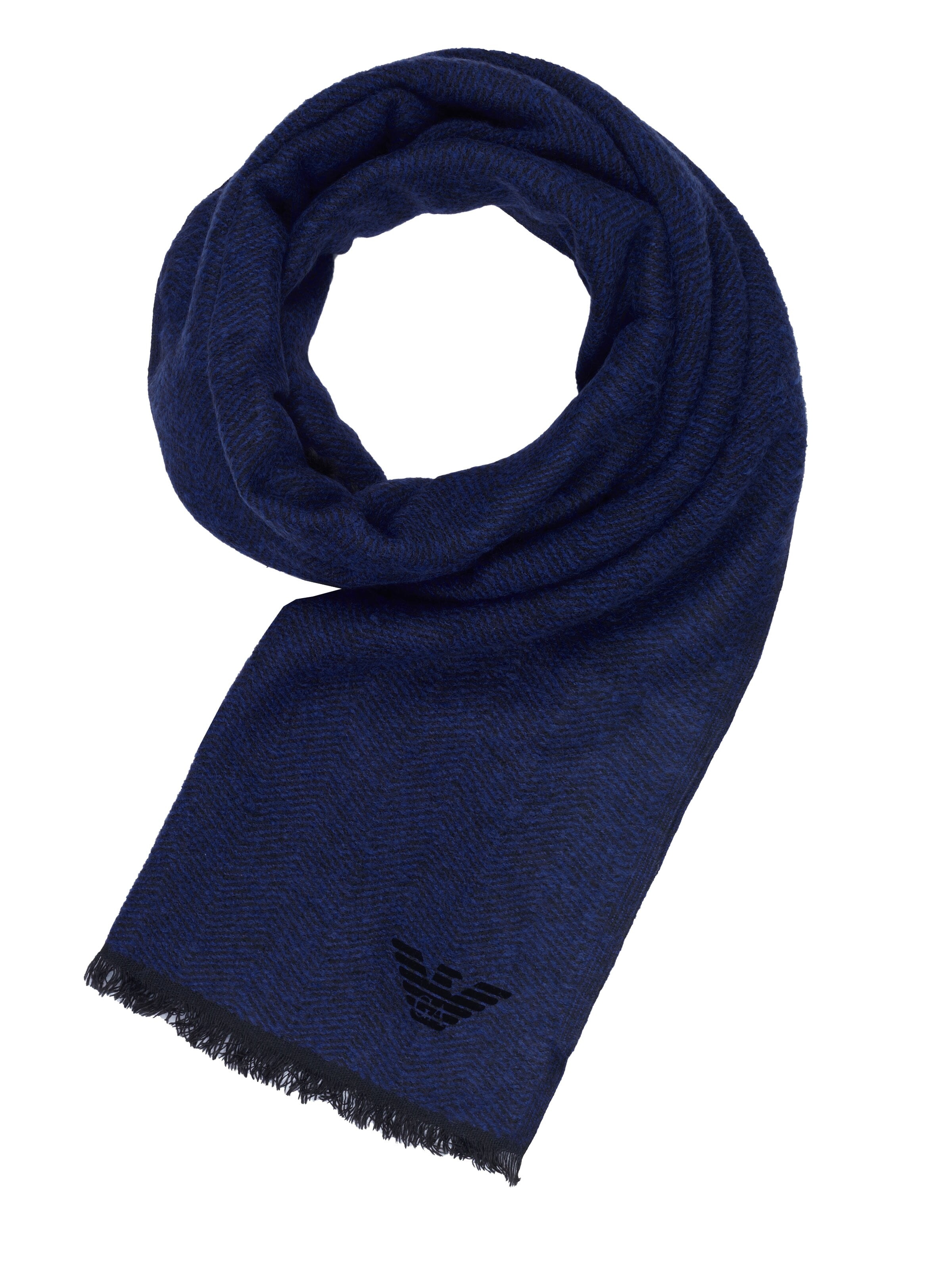 Écharpe ARMANI en bleu : devant