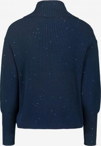 zero Pullover in Blau