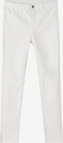 CALZEDONIA Skinny Jeans in White: front