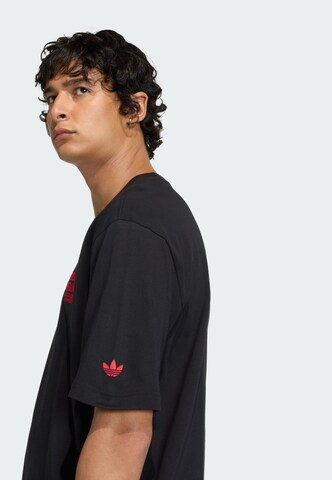 ADIDAS ORIGINALS T-Shirt 'Varsity' in Schwarz