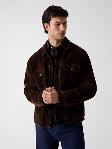 GUESS Between-Season Jacket in Brown: front