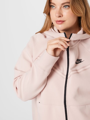 Nike Sportswear Sweatjakke i pink