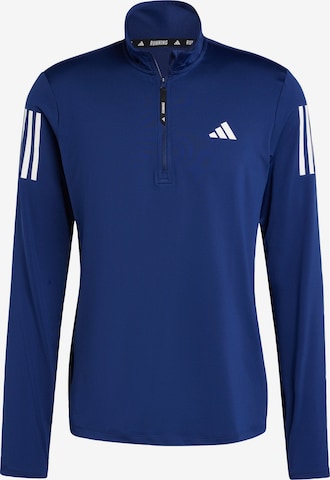 ADIDAS PERFORMANCE Sports jacket 'Own the Run' in Blue: front