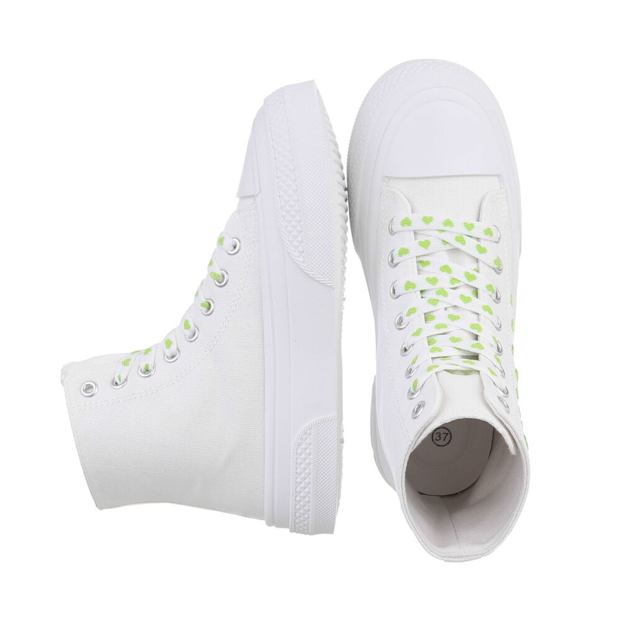 Ital-Design Sneaker high in Weiß