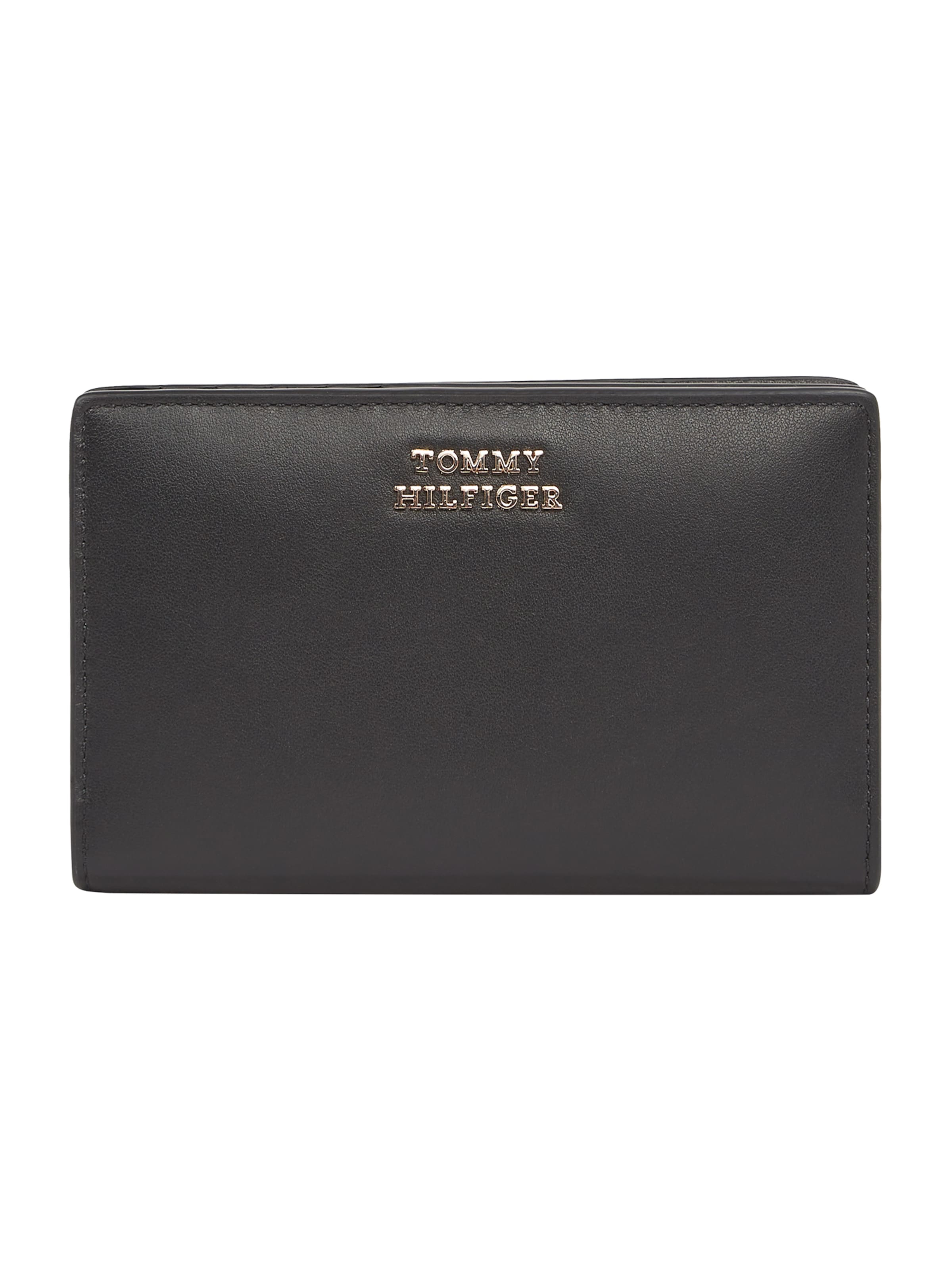 TOMMY HILFIGER Wallet in Black: front