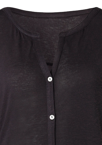 LASCANA Shirt in Schwarz