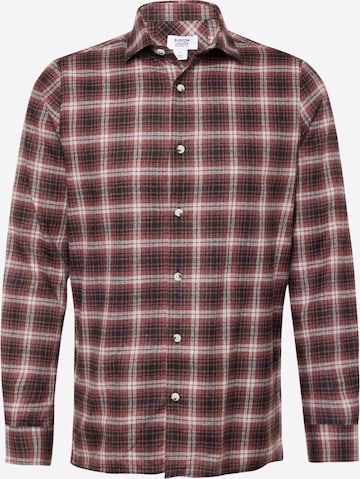 Coupe regular Chemise BURTON MENSWEAR LONDON en rouge : devant