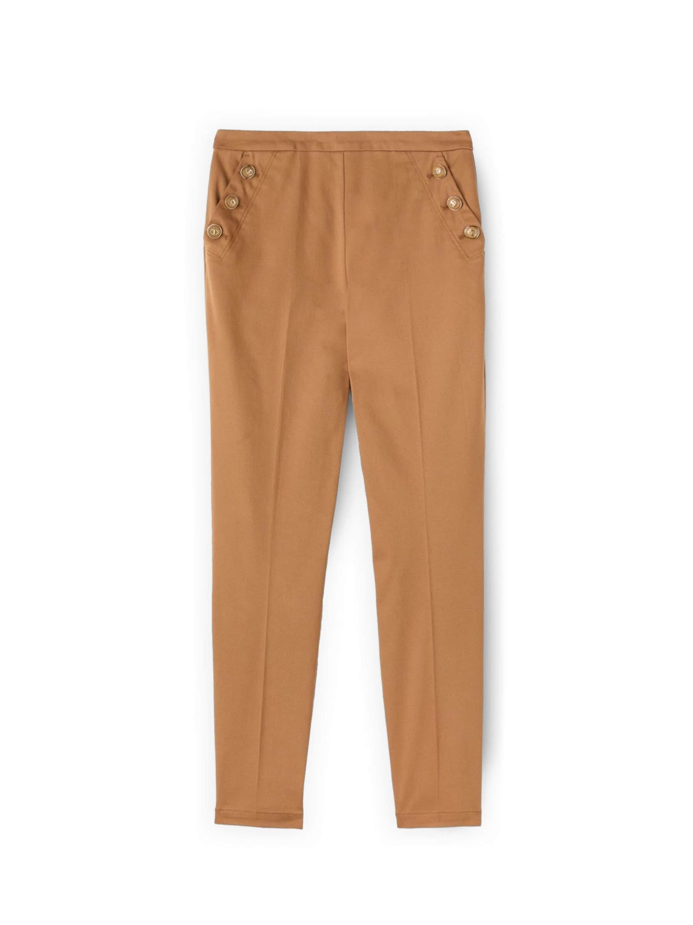 MOTIVI - Pantalón en marrón: frente