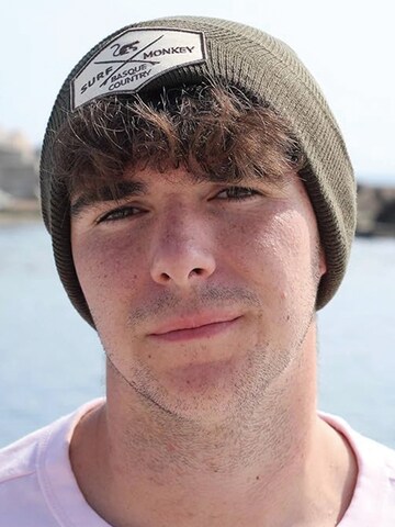 Surf Monkey Mütze in Grün