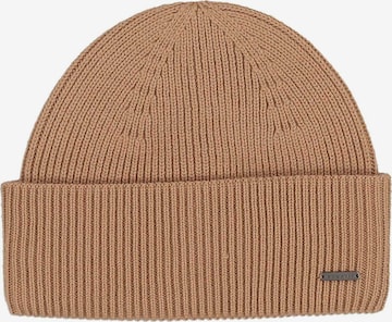 bugatti Beanie in Beige: front