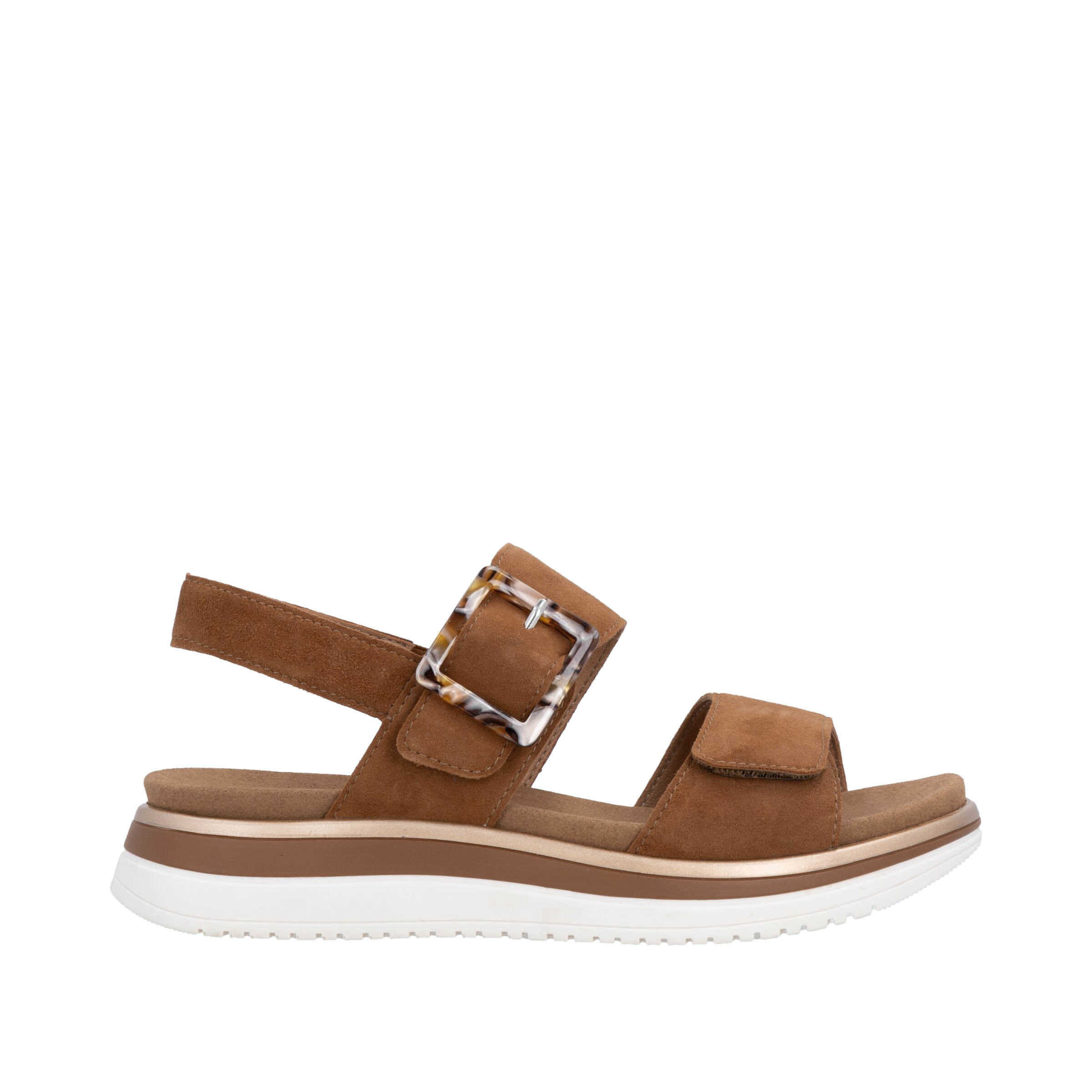 REMONTE Strap Sandals in Brown