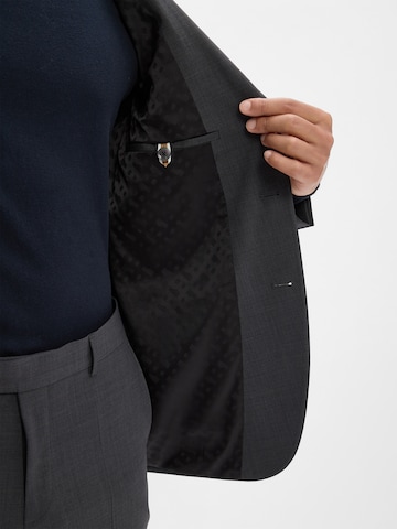 BOSS Regular Fit Sakko 'Jasper' in Grau