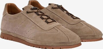 Desa Classic Flats 'Lässige Spitze' in Beige: front