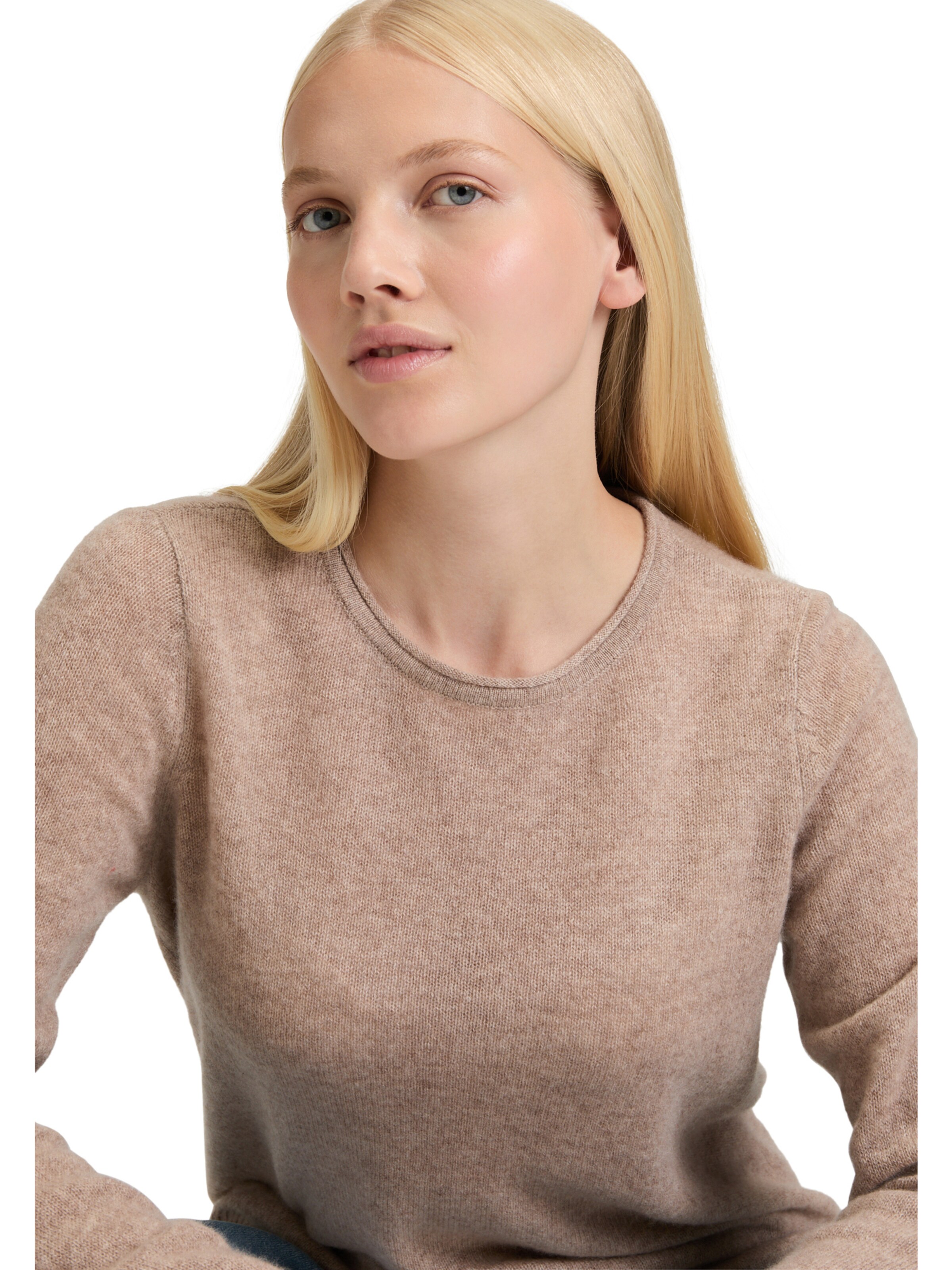 Cartoon Sweater in Beige