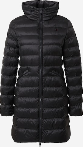 TOMMY HILFIGER Winter Coat in Black: front