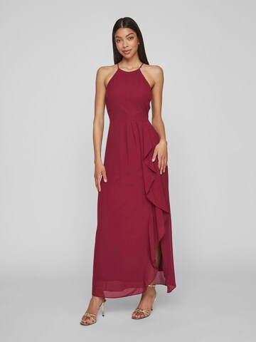 VILA Evening Dress 'MILINA' in Red
