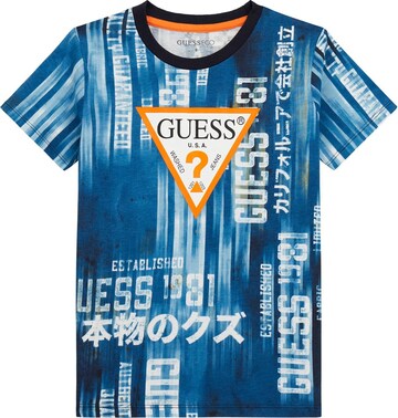 GUESS T-Shirt in Blau