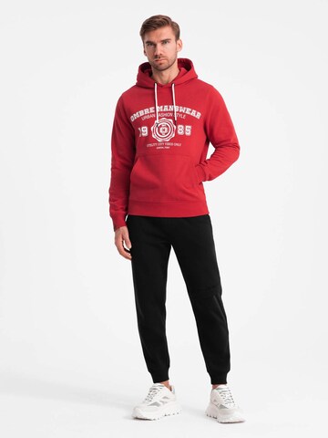 Ombre Sweatshirt 'OM-SSPS-0143' in Rood