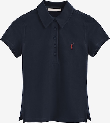 Polo Club Poloshirt in Blau: Vorderseite