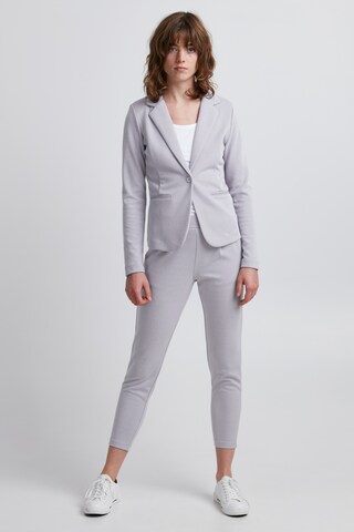 ICHI Blazer 'KATE PIQUE ' in Grey