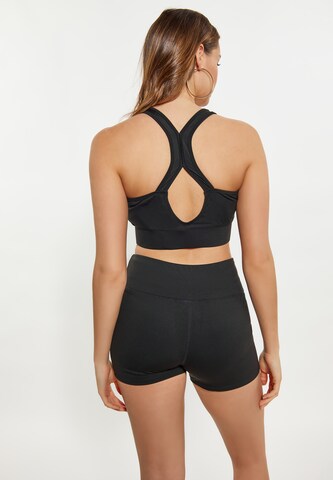 faina Athlsr Bralette Sports Bra in Black