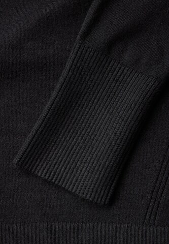 STREET ONE Pullover in Schwarz