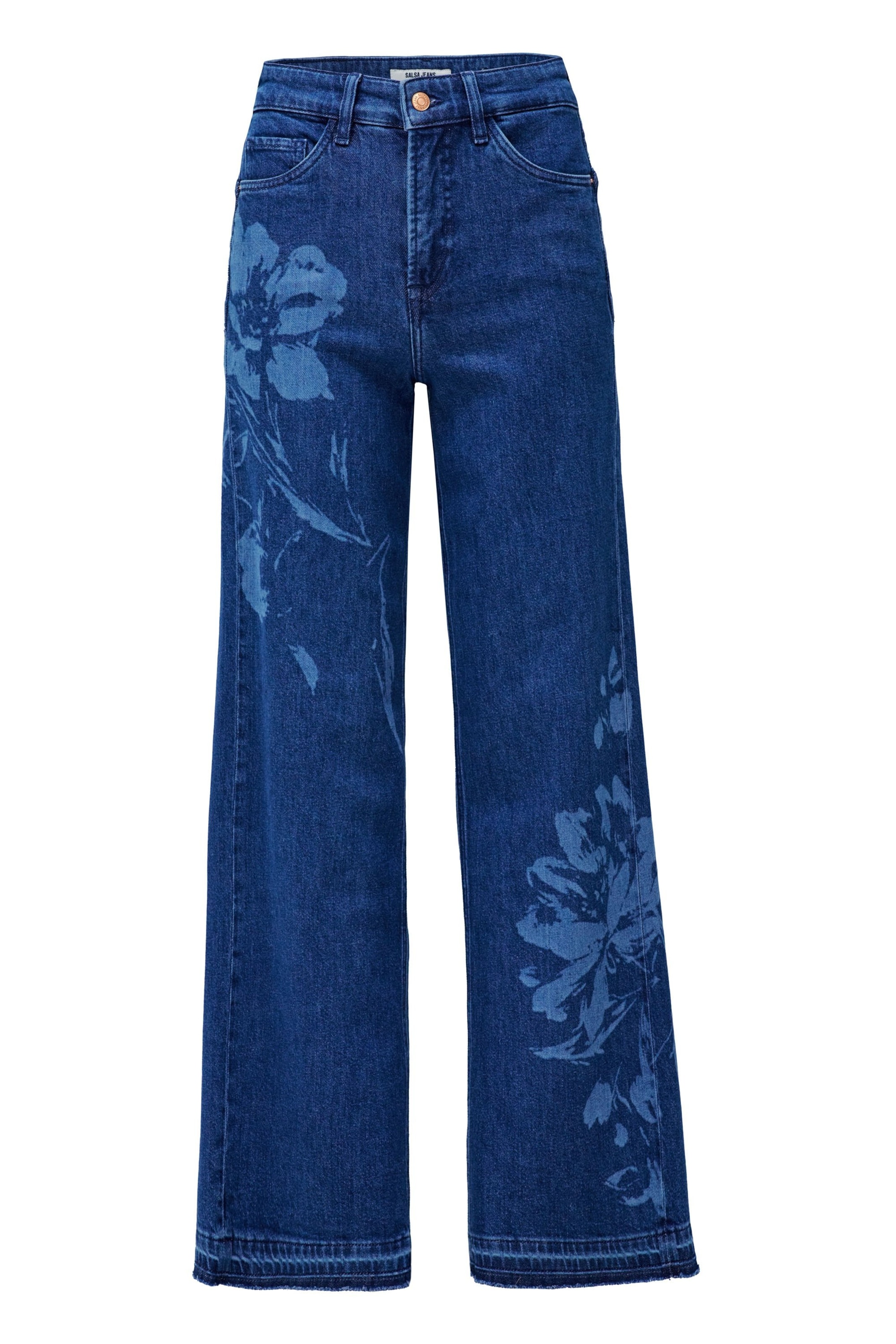 Salsa Jeans Loosefit Jeans 'Faith' in Blauw: voorkant