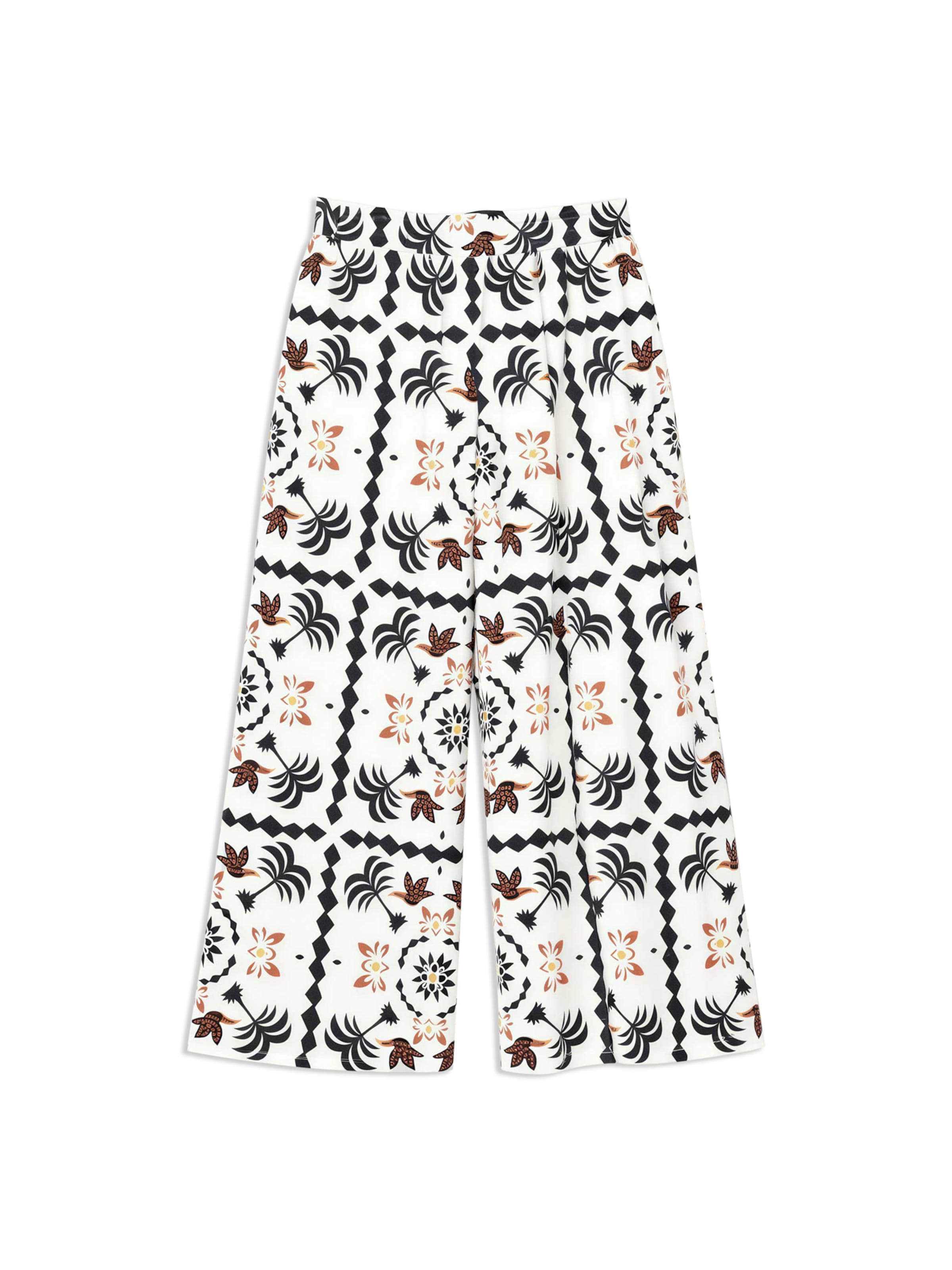 Loosefit Pantaloni di Gisela in bianco: frontale