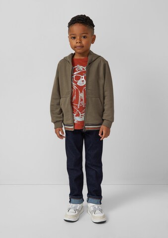 Veste de survêtement s.Oliver en marron