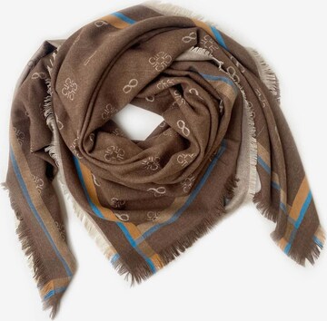 SAMAYA Wrap in Brown: front